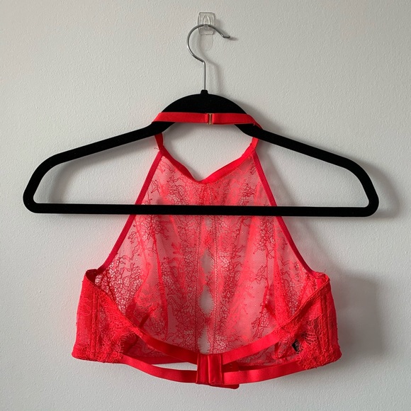 Victoria's Secret Very Sexy red halter bra 36D - Picture 2 of 2